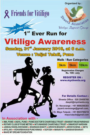 Myshweta Vitiligo Run