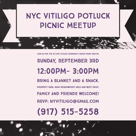 Vitiligo Picnic Nyc September 2017