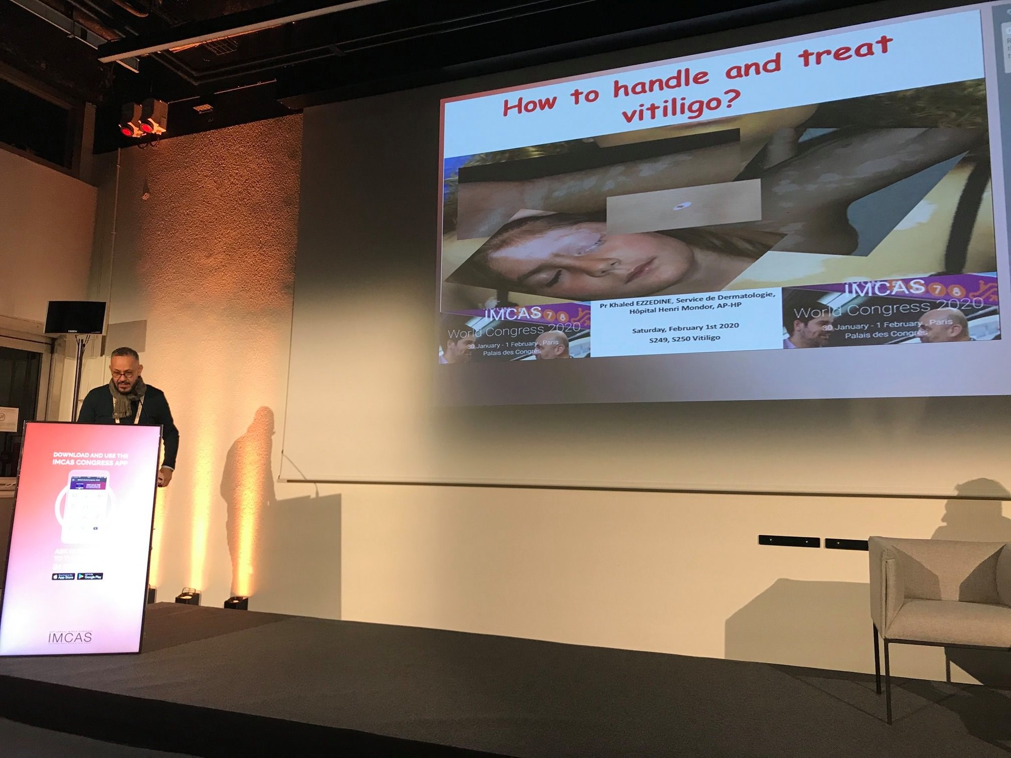 Vitiligo session at IMCAS Paris January 2020 - Ezzedine