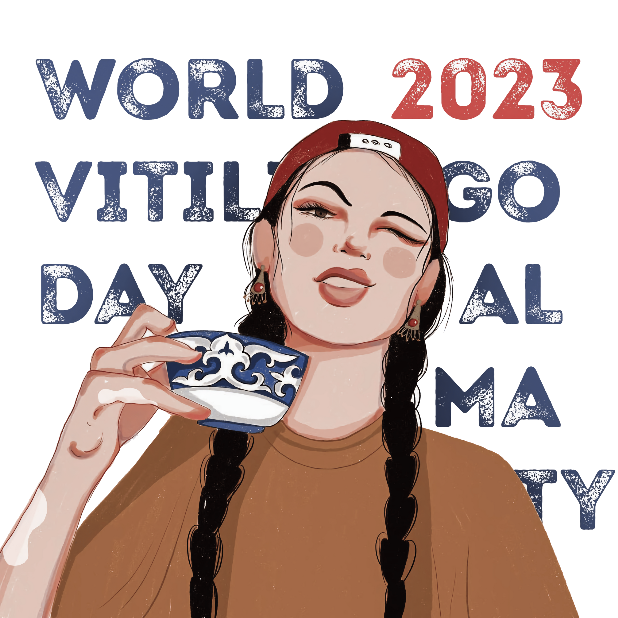 World Vitiligo Day 2023 official logo