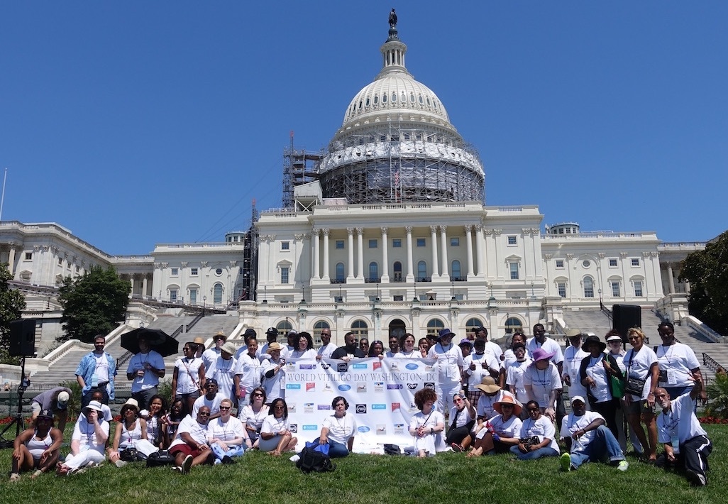 World Vitiligo Day US Capitol