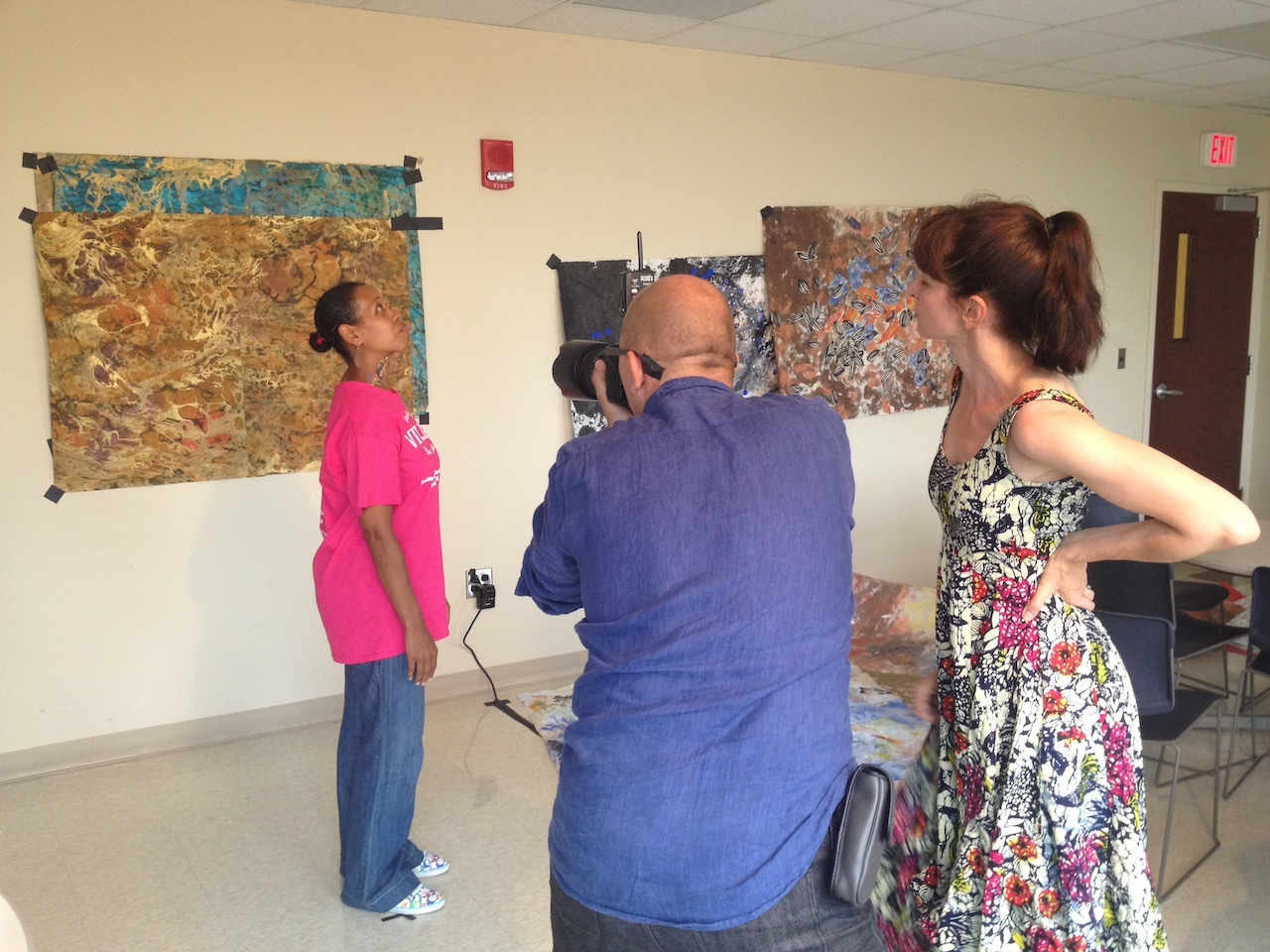 World Vitiligo Day 2013 Detroit - Stephanie Corne at work