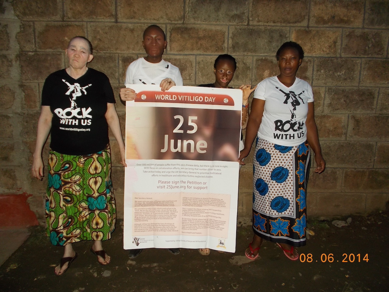 World Vitiligo Day 2014 - Kenya - 2