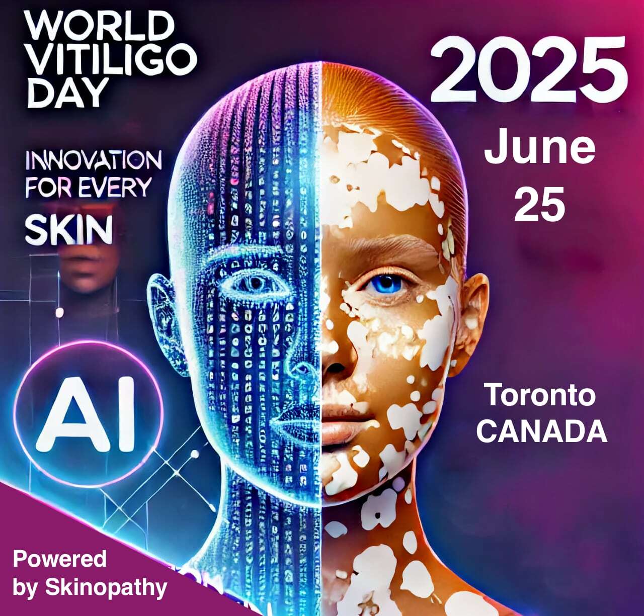 World Vitiligo Day 2025 Toronto Canada