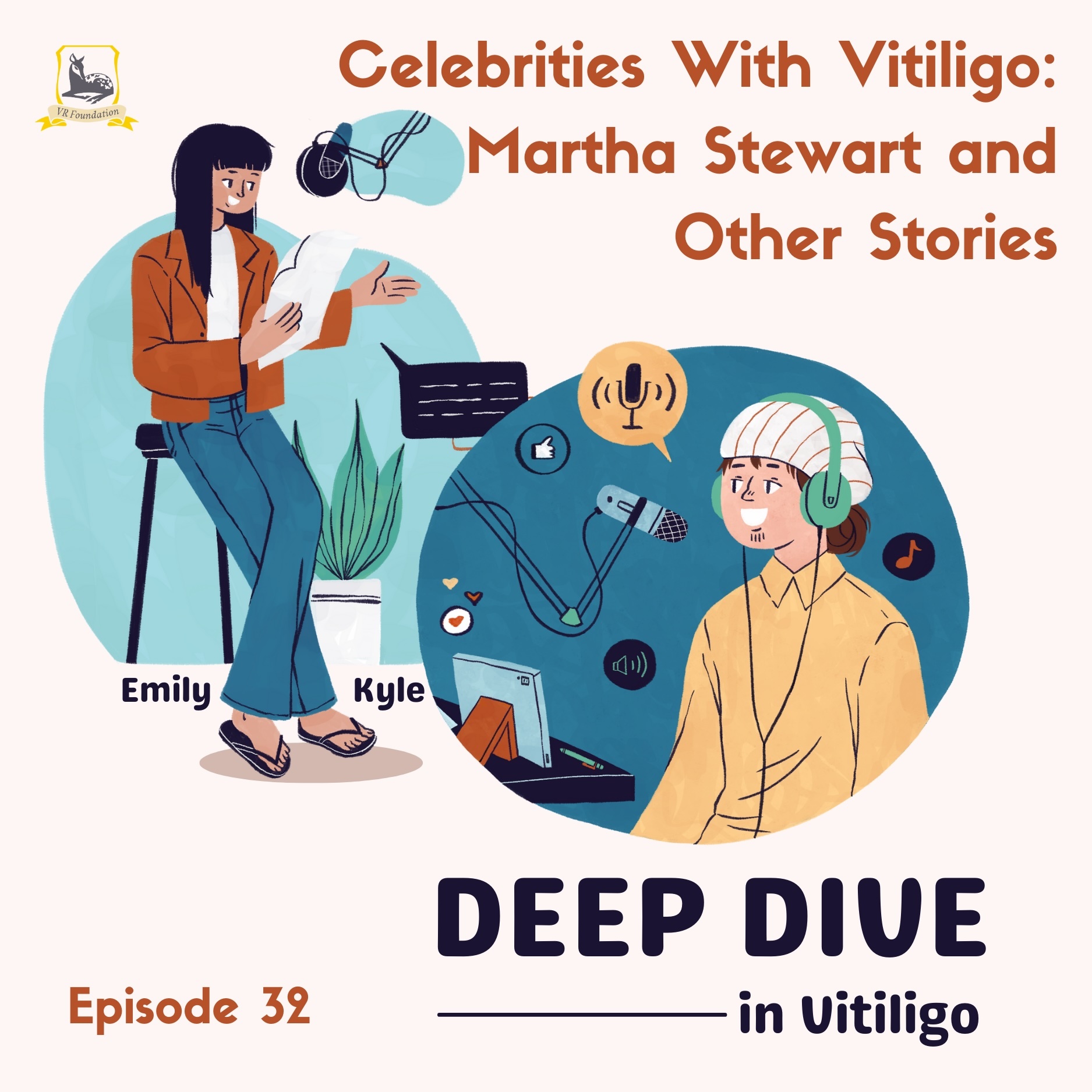 Martha Stewart and other celebrities with vitiligo